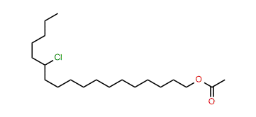 13-Chlorooctadecyl acetate